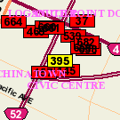 Map of 611-631 Main Street