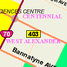 Map of 626 William Avenue