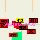 Map of 195 Young Street