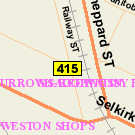 Map of 1438A Pritchard Avenue
