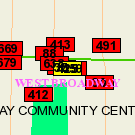 Map of 612 Broadway