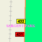 Map of 1090 Wall Street