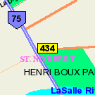 Map of 3564 Pembina Highway