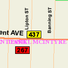Map of 859 Sargent Avenue