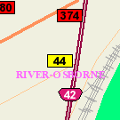 Map of 309 Wardlaw Avenue