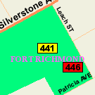 Map of 633 Patricia Avenue