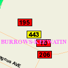 Map of 45C Gilbert Avenue