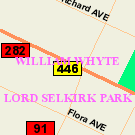 Map of 354 Selkirk Avenue