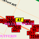Map of 519 Selkirk Avenue