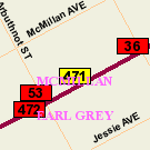 Map of 761 Corydon Avenue