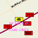 Map of 671 Corydon Avenue