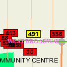 Map of 595 Broadway
