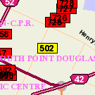 Map of 75 Martha Street