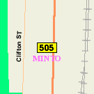 Map of 764 Erin Street