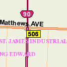 Map of 1688 St. Matthews Avenue