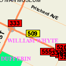 Map of 563 Selkirk Avenue