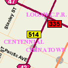 Map of 248 Princess Street