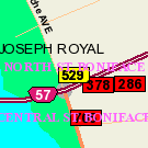 Map of 131 Boulevard Provencher