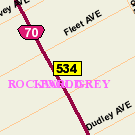 Map of 360 Stafford Street