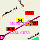 Map of 841 Corydon Avenue