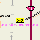 Map of 2747 Pembina Highway