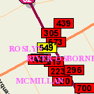 Map of 843 Main Street