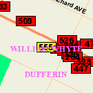 Map of 544 Selkirk Avenue