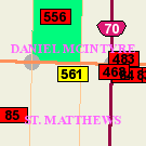 Map of 640 Ellice Avenue