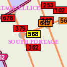 Map of 424 Graham Avenue