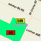 Map of 210 St. Cross Street