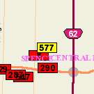 Map of 555 Spence Street