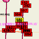 Map of 118 Sherbrook Street