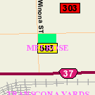Map of 110 Winona Street