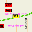 Map of 937 Portage Avuenue