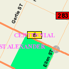 Map of 407 William Avenue