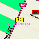 Map of 231 Isabel Street