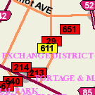 Map of 58 Albert Street