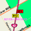 Map of 248  River Avenue