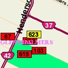 Map of 233 Henderson Highway