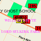 Map of 303 Selkirk Avenue (2)