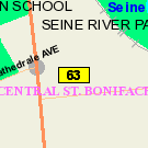 Map of 365 Rue Desautels