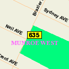 Map of 649 Brazier Avenue