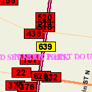 Map of 813 Main Street