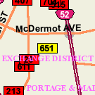 Map of 65 Albert Street (rear)