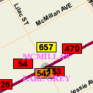 Map of 241 Lilac Street