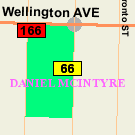 Map of 690 Beverley Street