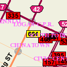 Map of 257 King Street