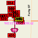 Map of 685 Westminster Avenue