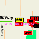 Map of 639 Broadway