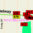 Map of 640 Broadway